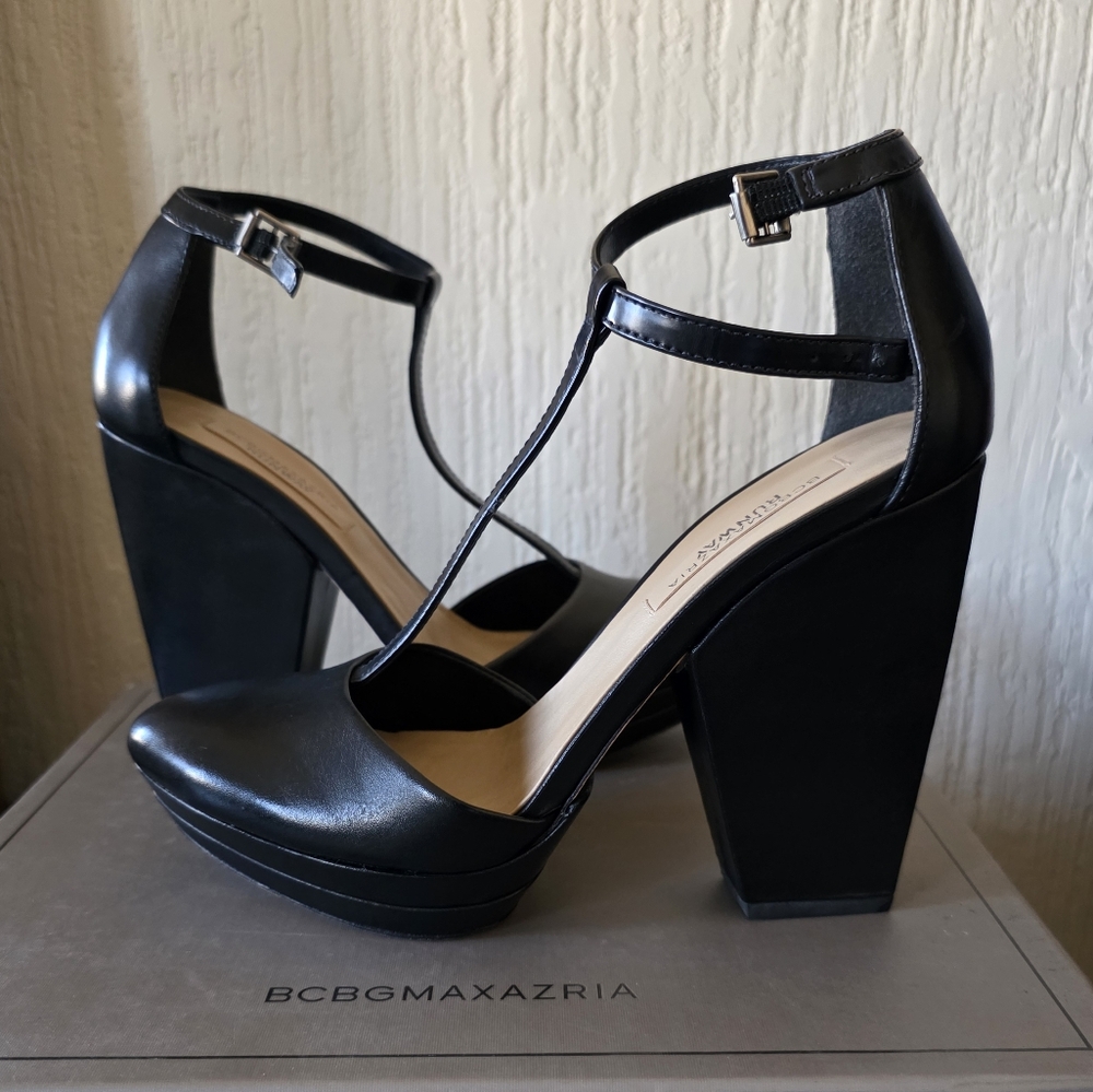 BCBGMAXAZRIA Black Women's Heels